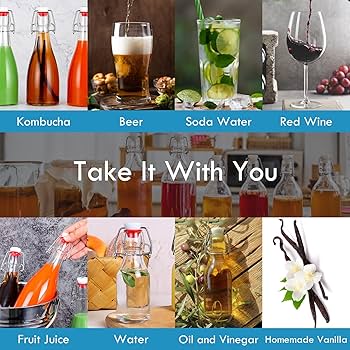 Amazon.com: YEBODA 32oz Swing Top Bottles -Glass Beer Bottle